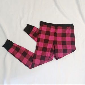 Old Navy Red Buffalo Plaid Pajama Pants Sz L